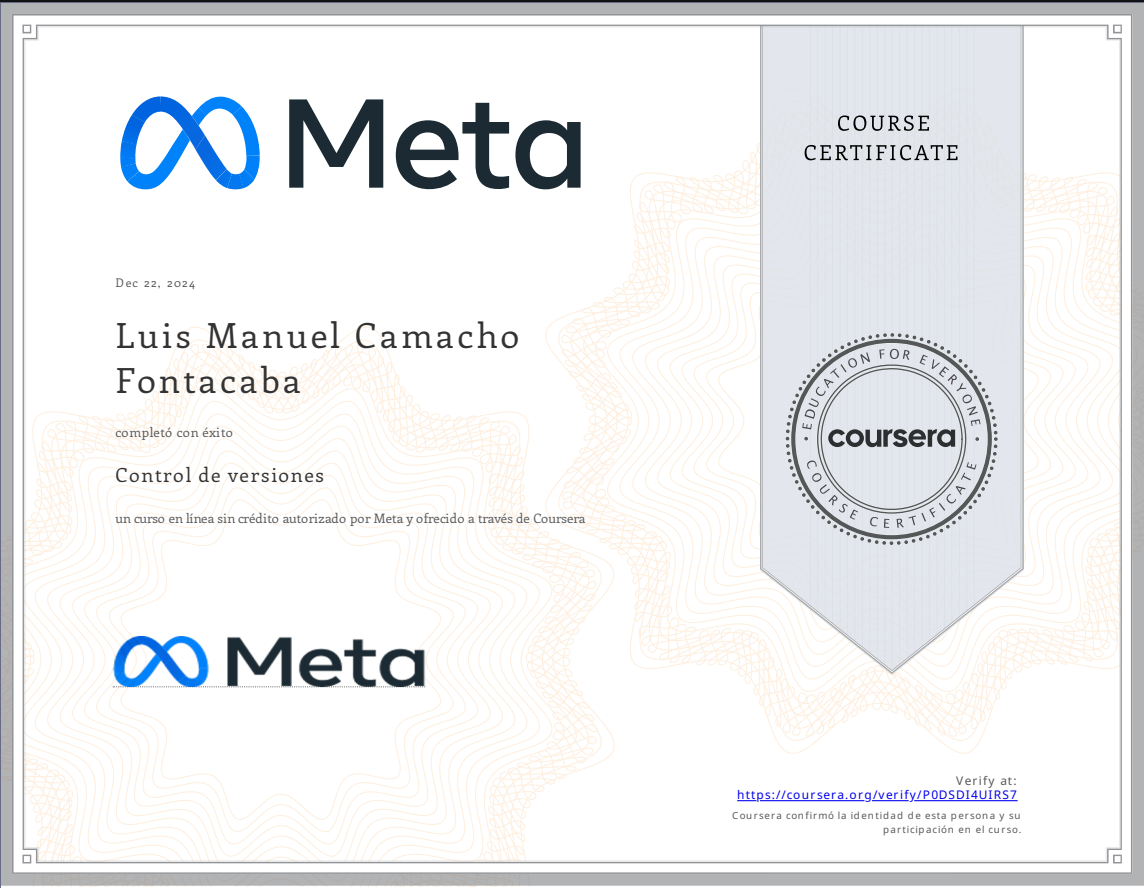 Previsualización del Certificado