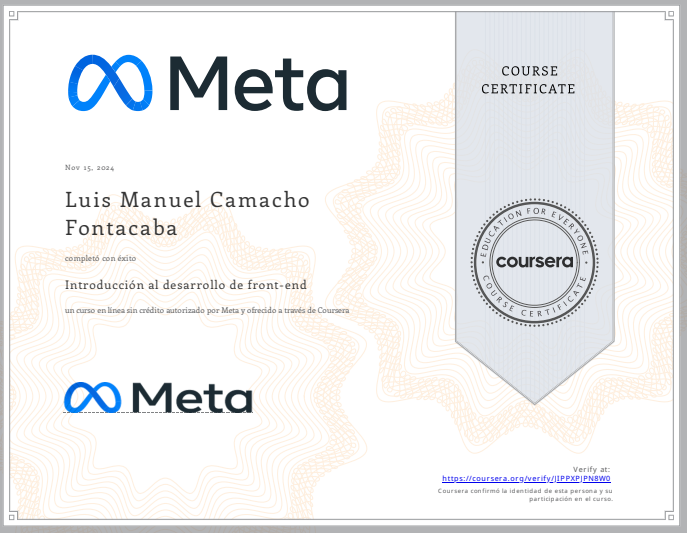 Previsualización del Certificado