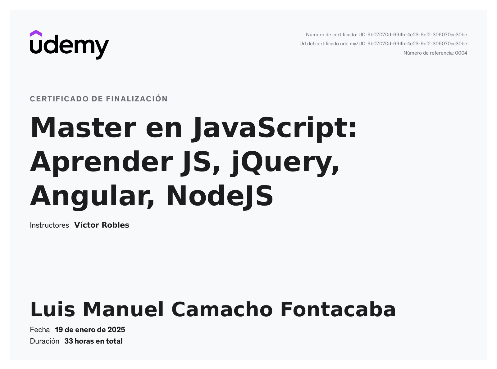 Previsualización del Certificado