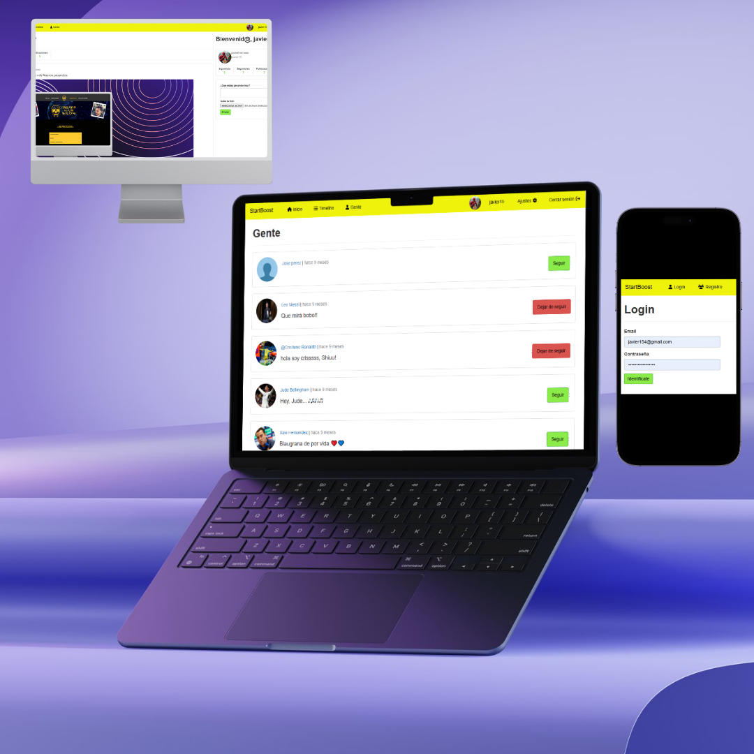 Red social tipo Twitter | Freelance